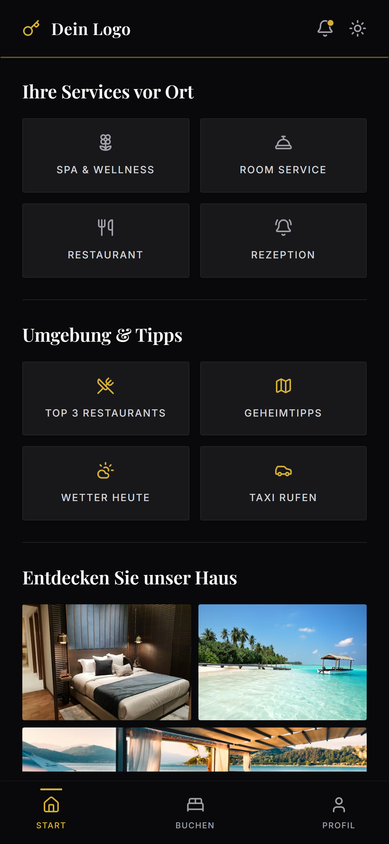 Dark Mode Screen