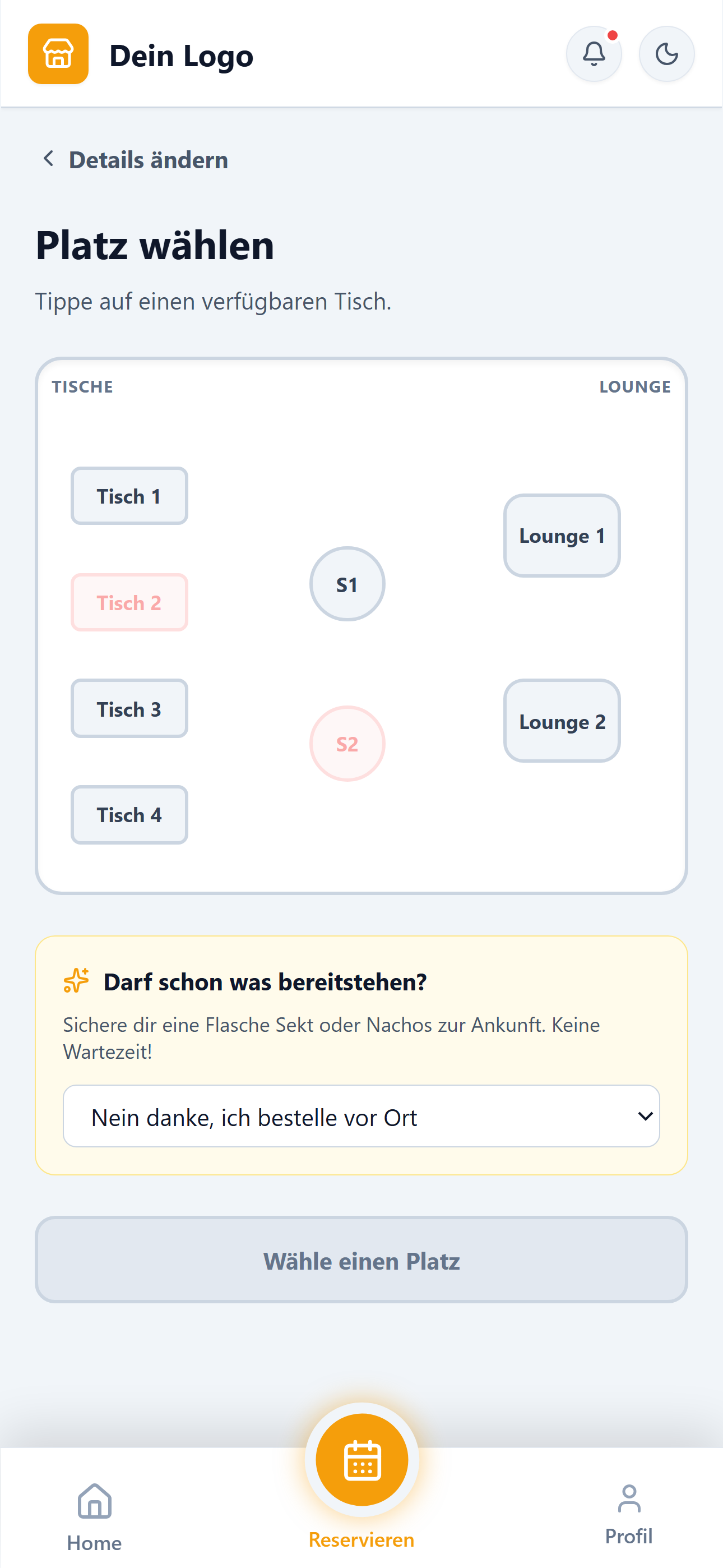Light Mode Screen
